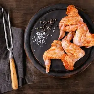 Marinated chicken wings