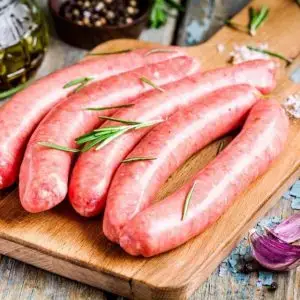 BBQ Beef Sausages