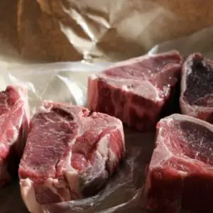 free range lamb chops