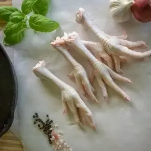 chicken feet