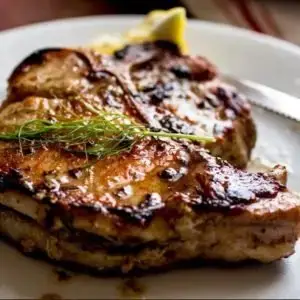 free range pork chops