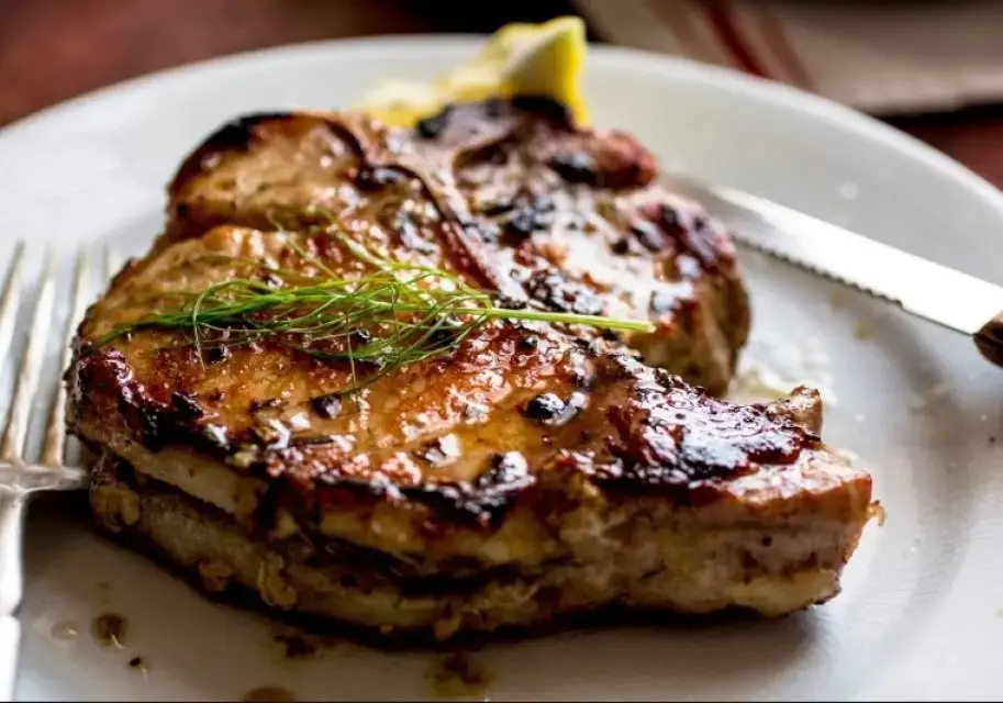 free range pork chops