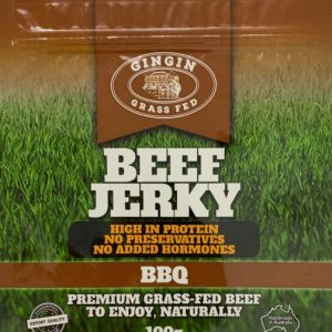 grass fed beef jerky bbq package