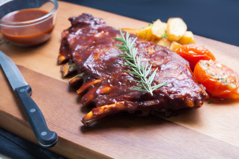 Marinated Pork Ribs (1kg) Gingin Beef