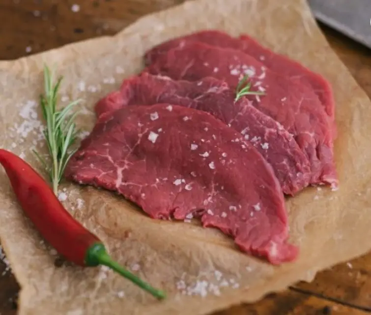 grass fed minute steaks