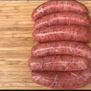 truffle & parmesan gourmet beef sausages