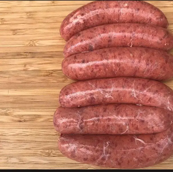 truffle & parmesan gourmet beef sausages