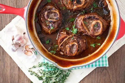 dry aged beef osso bucco