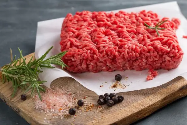 grass fed wet aged beef mince packs