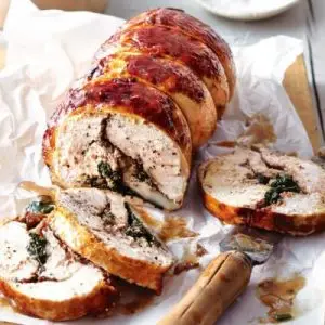 christmas free range chicken ballontine