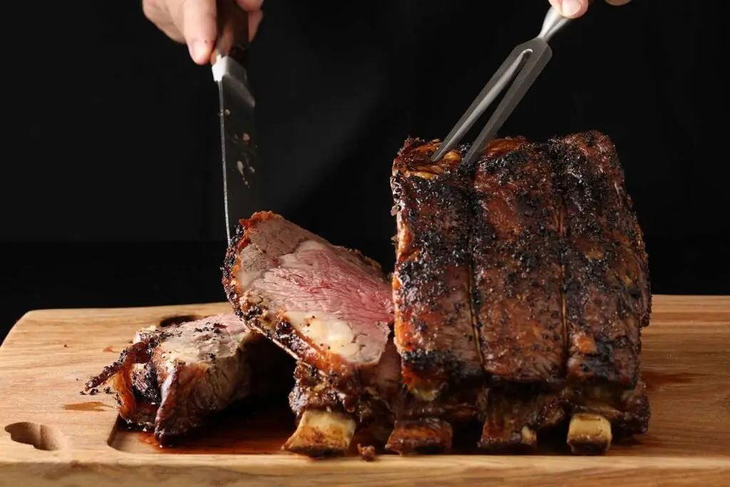 christmas ribeye rack roast