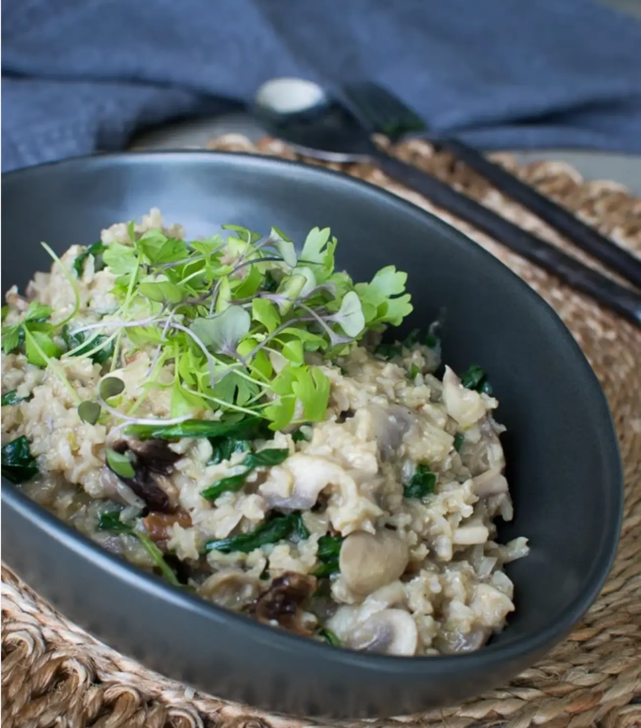 Chicken and Mushroom Risotto Recipe