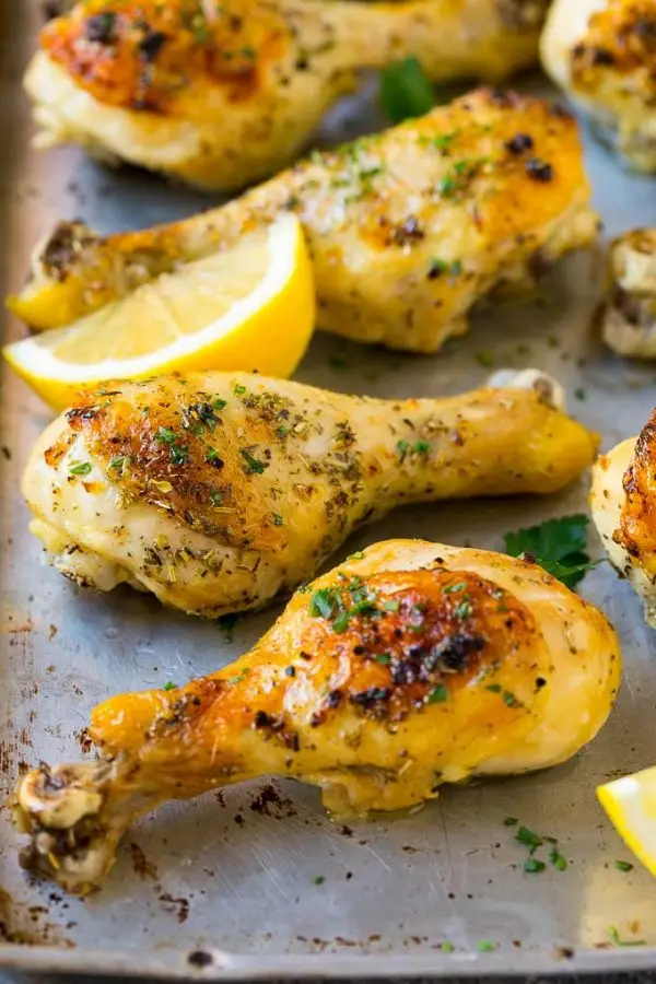 Herb & Garlic Marinated Chicken Drumsticks