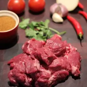 Dry Aged Grass-Fed Diced Beef (Chuck Beef)