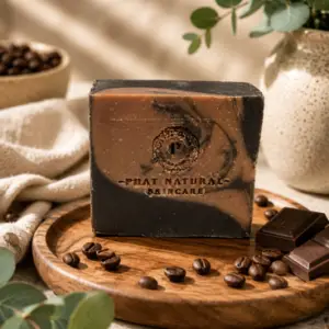 Chocolate, coffee and vanilla Soap 140g