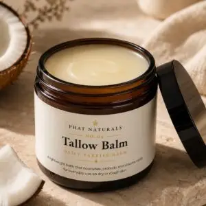 Grass-Fed & Finished Tallow & Virgin Coconut Oil Balm