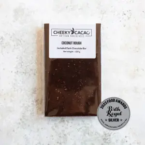 Cheeky Cacao Coconut Rough Chocolate Bar 80g