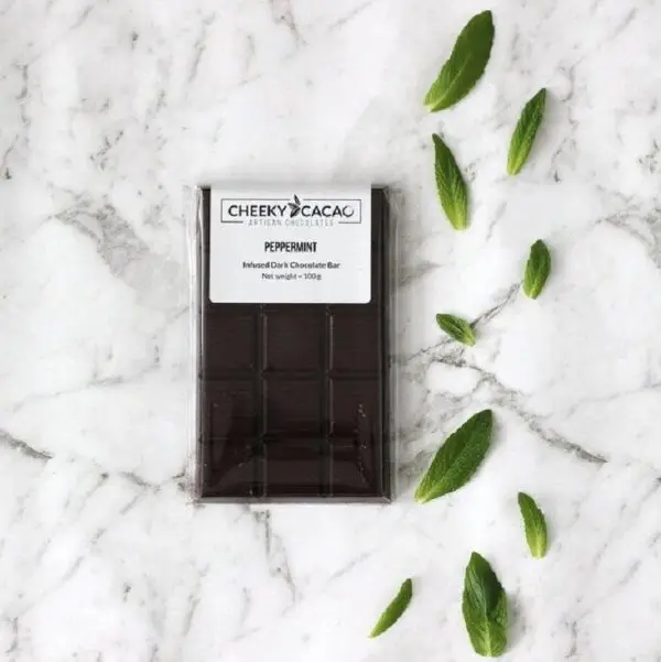 Cheeky Cacao Peppermint Chocolate Bar