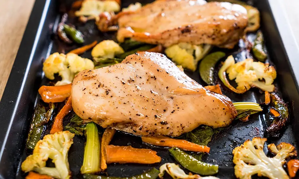 how long to cook chicken breast in oven