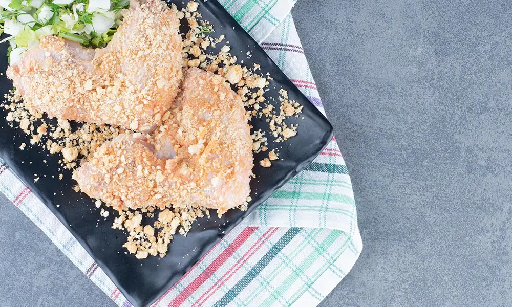 how to crumb chicken