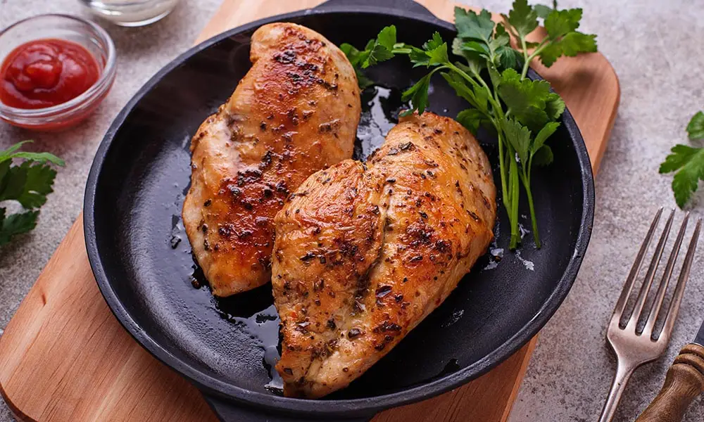 what temperature is chicken cooked