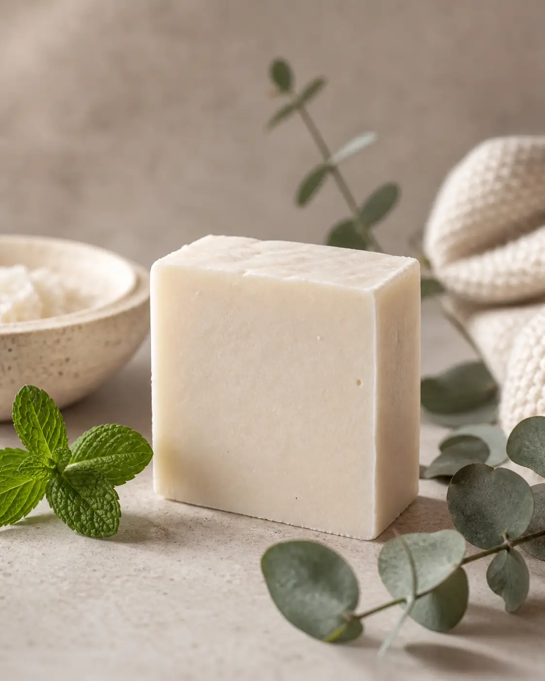 Peppermint Eucalyptus Soap 140g