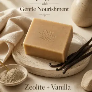 Zeolite and Vanilla Tallow Soap 140g