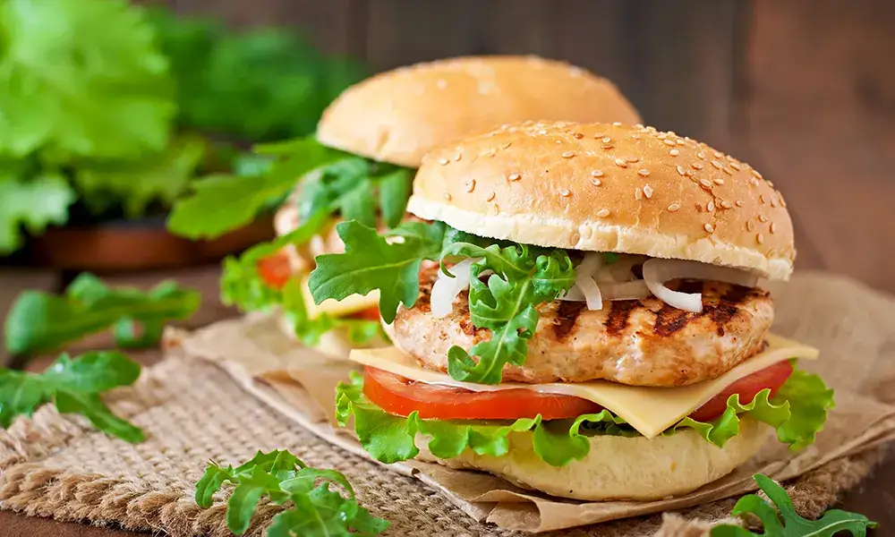 chicken burger recipe​