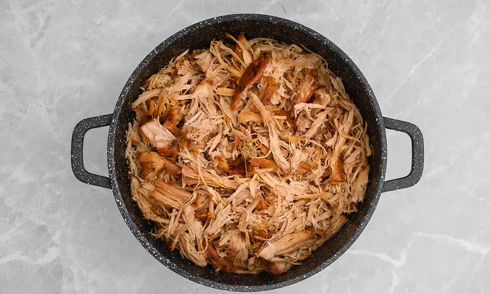 crockpot shredded pork recipe