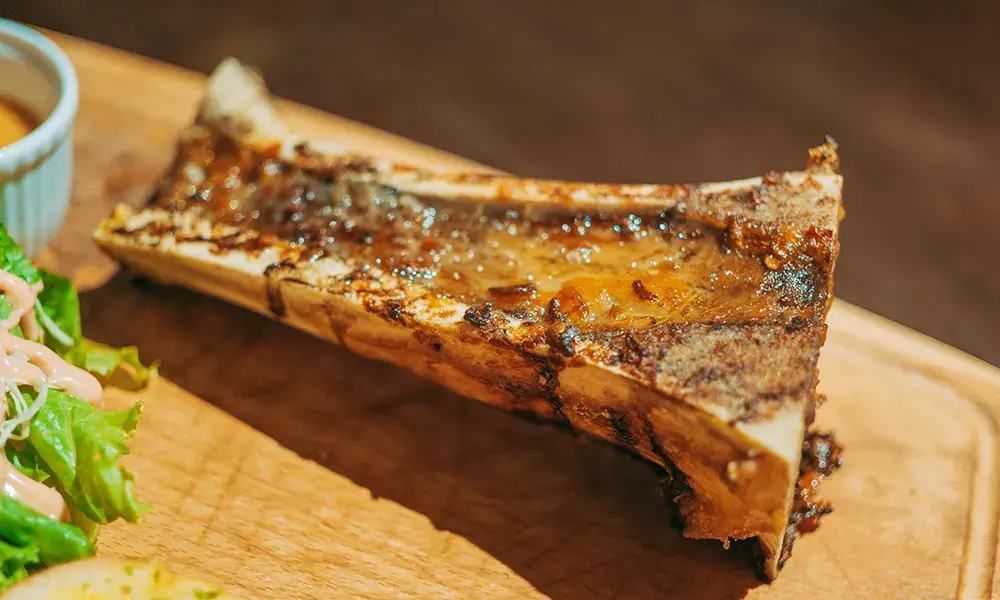 Beef Marrow Canoes