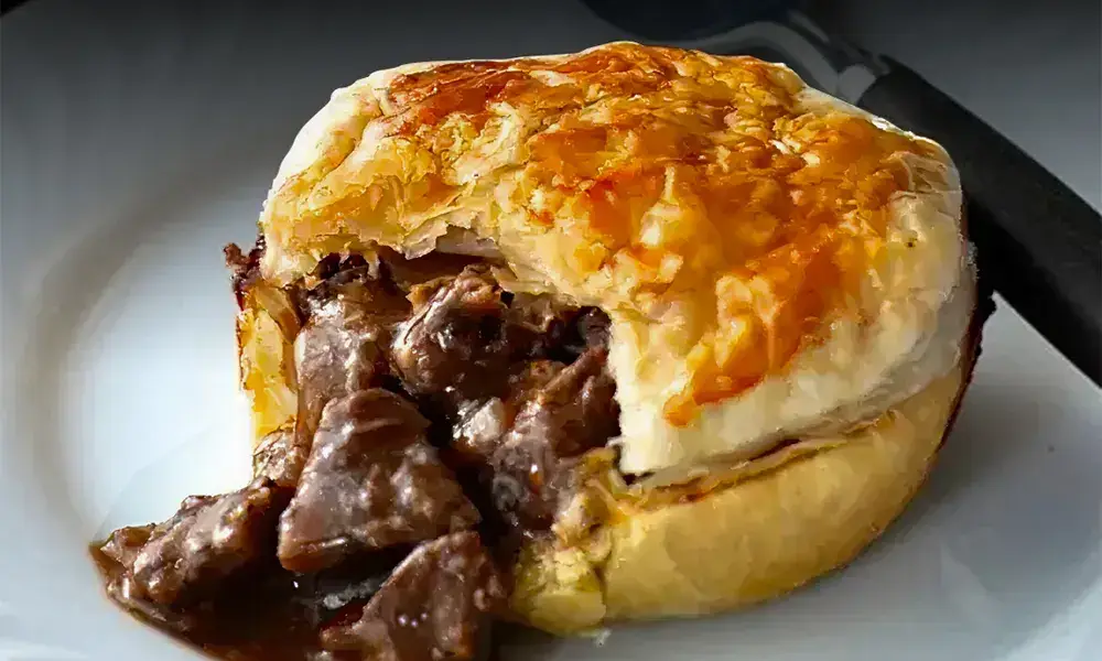 Beef and Merlot Pie