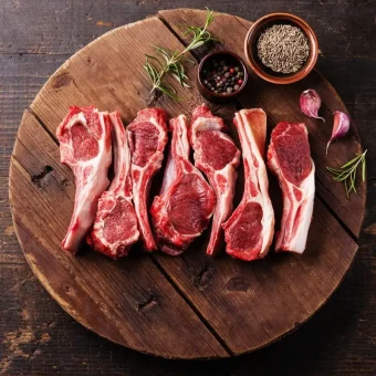free range lamb cutlets